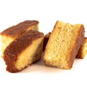 Bizcochos calados de limón