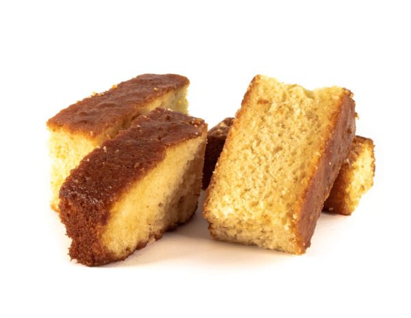Bizcochos calados de limón